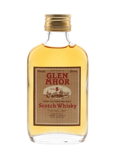 Glen Mhor 8 Year Old Bottled 1980s - Gordon & MacPhail 5cl / 57%