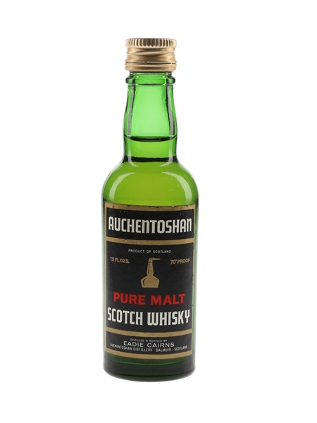 Auchentoshan Pure Malt Bottled 1970s - Eadie Cairns 4.7cl / 40%