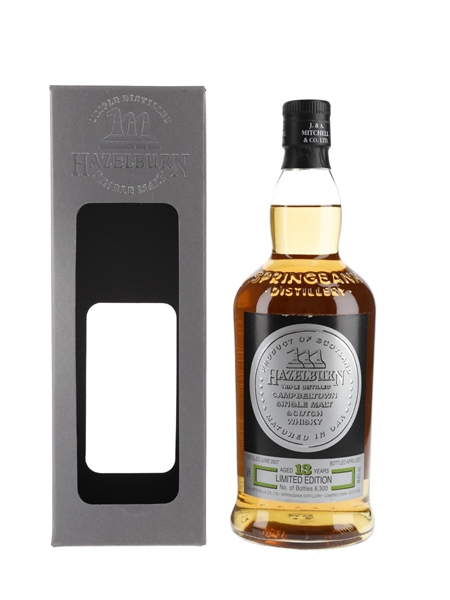 Hazelburn 2007 13 Year Old Limited Edition Bottled 2021 70cl / 48.6%