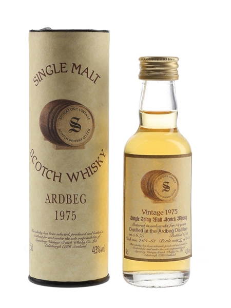 Ardbeg 1975 18 Year Old Bottled 1993 - Signatory Vintage 5cl / 43%