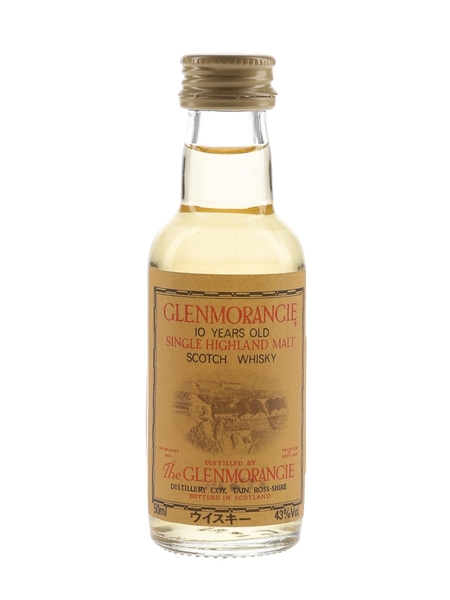 Glenmorangie 10 Year Old Bottled 1990s - Japan Import 5cl / 43%