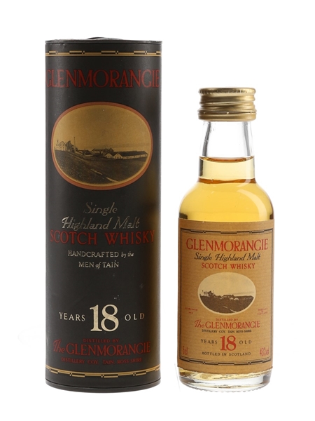 Glenmorangie 18 Year Old Bottled 1990s 5cl / 43%