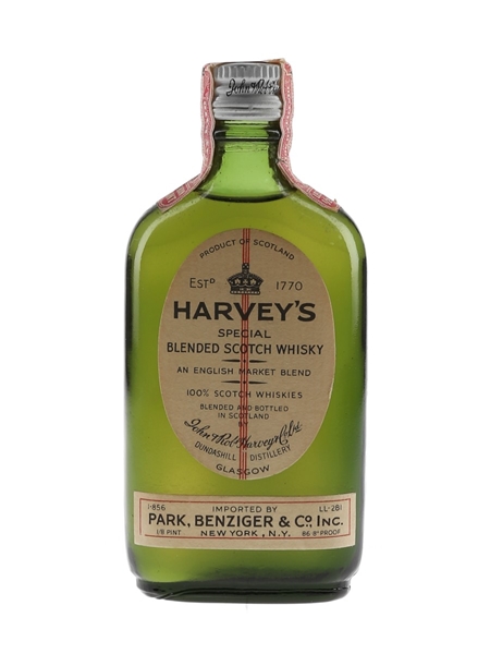 Harvey's Special Bottled 1950s - Park, Benziger & Co. 5.9cl / 43.4%