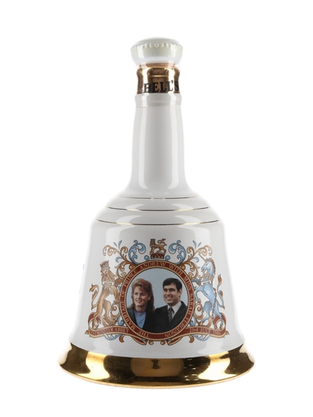 Bell's Ceramic Decanter Royal Wedding 1986 - Prince Andrew & Sarah Ferguson 75cl / 43%