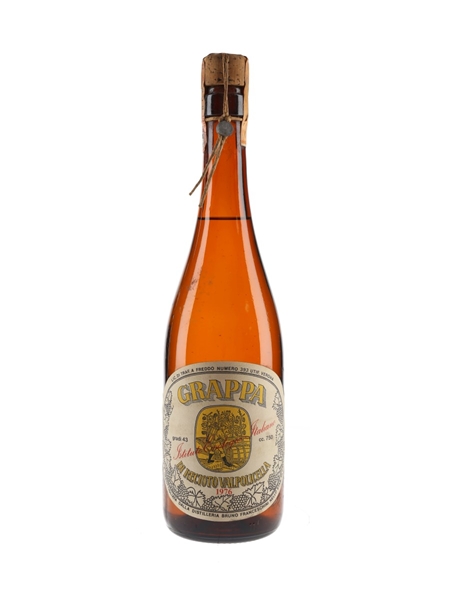 Franceschini Grappa Di Recioto Valpolicella 1976 3 Year Old Istituto Enologico Italiano 75cl / 43%