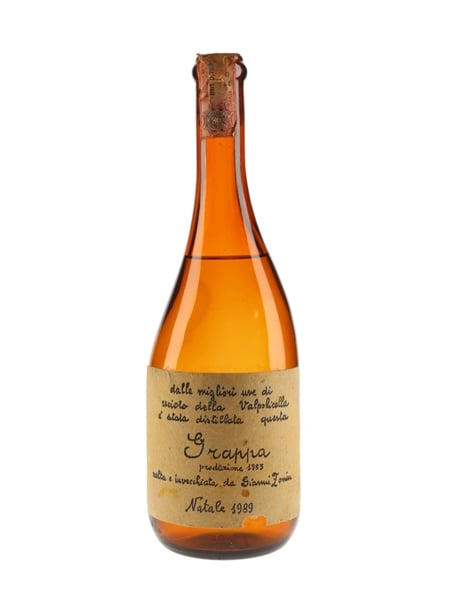 Grappa 1983 Recioto Della Valpolicella Christmas 1989 - Gianni Zonin 75cl