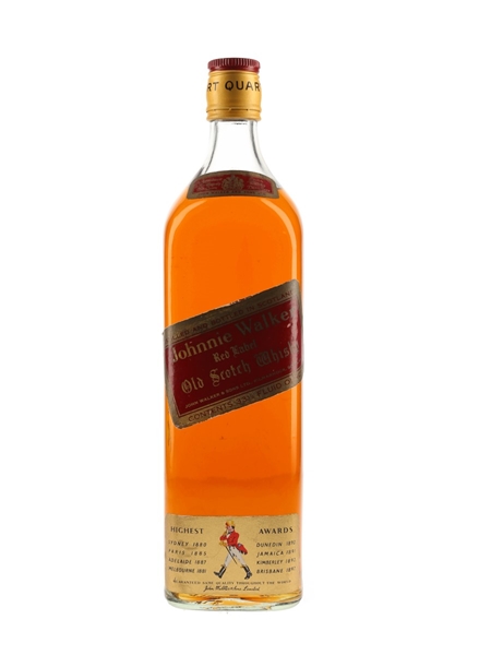 Johnnie Walker Red Label Bottled 1970s 94.7cl