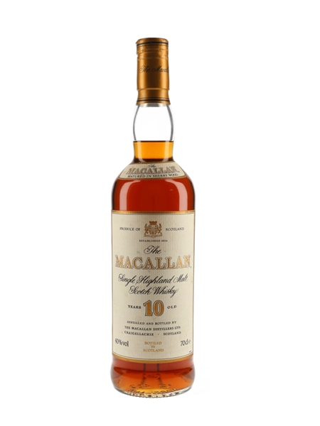 Macallan 10 Year Old Bottled 1990s 70cl / 40%