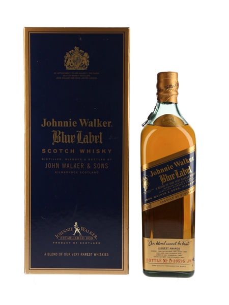 Johnnie Walker Blue Label Bottled 1990s 75cl / 43%