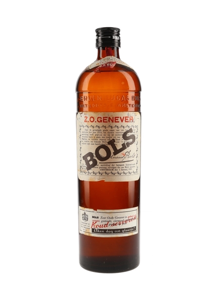 Bols Zeer Oude Genever Bottled 1970s 100cl