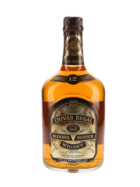 Chivas Regal 12 Year Old Bottled 1970s-1980s 94.6cl / 43%