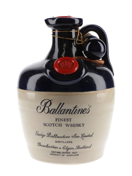 Ballantine's Finest Bottled 1970s - Ceramic Decanter 75cl / 40%