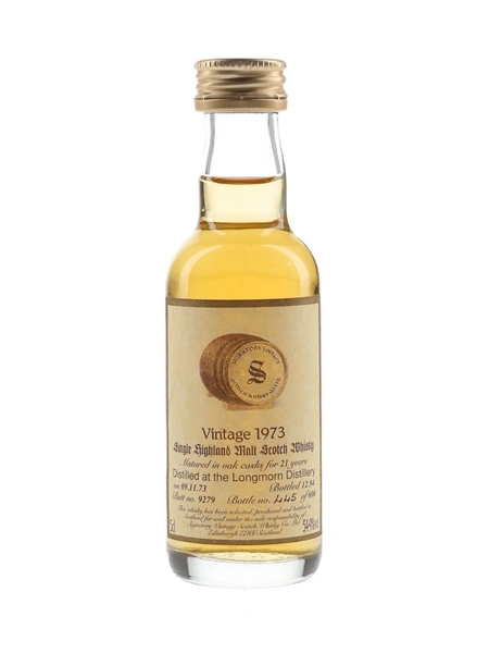 Longmorn 1973 21 Year Old Bottled 1994 - Signatory Vintage 5cl / 54.9%