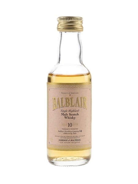 Balblair 10 Year Old Bottled 1990s - Gordon & MacPhail 5cl / 40%