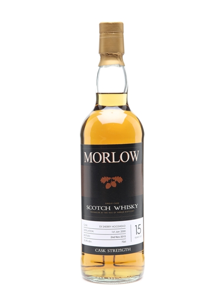 Arran 2000 Morlow Private Cask 15 Year Old Sherry Hogshead 70cl / 53.4%