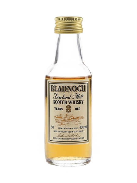 Bladnoch 8 Year Old Bottled 1980s 5cl / 40%