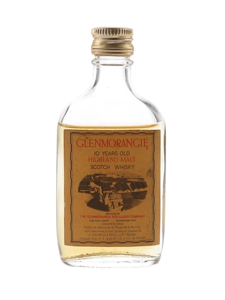 Glenmorangie 10 Year Old Bottled 1970s - Isolabella & Figlio 4cl / 43%