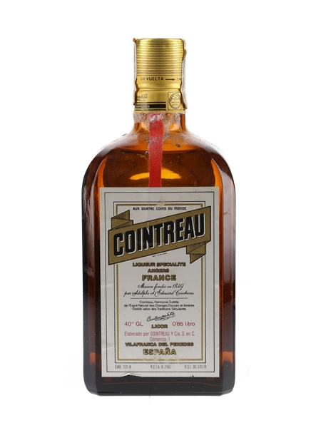 Cointreau Liqueur Bottled 1980s - Spain 85cl / 40%