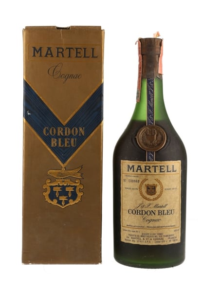 Martell Cordon Bleu Bottled 1970s - Spirit 70cl / 40%