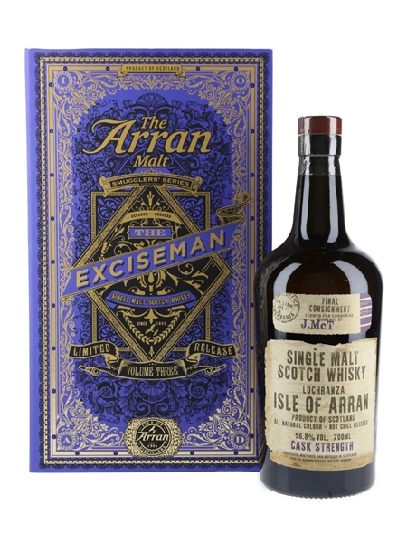 Arran The Exciseman Smugglers' Series Volume Three 70cl / 56.8%