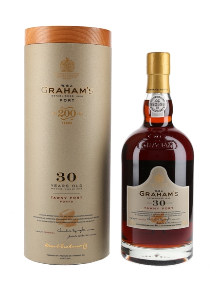 Graham's Tawny Port 30 Year Old Bottled 2020 - 200th Anniversary 75cl / 20%