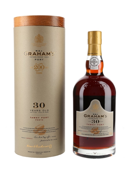 Graham's Tawny Port 30 Year Old Bottled 2020 - 200th Anniversary 75cl / 20%