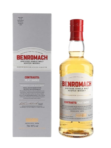 Benromach 2009 Contrasts: Peat Smoke Bottled 2020 70cl / 46%