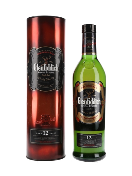 Glenfiddich 12 Year Old Old Presentation 70cl / 40%