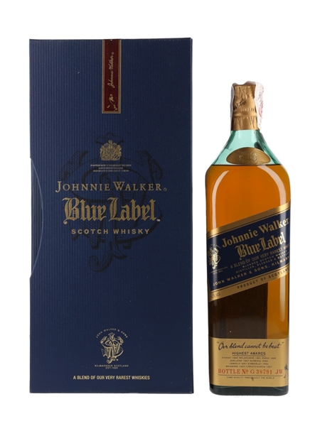 Johnnie Walker Blue Label Old Presentation - Duty Free 100cl / 43%