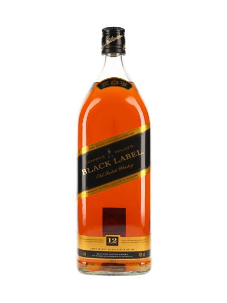 Johnnie Walker Black Label 12 Year Old Large Format 450cl / 40%