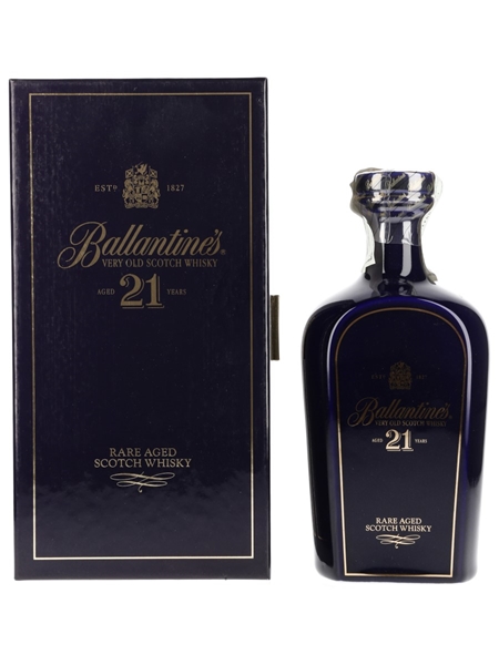 Ballantine's 21 Year Old Wade Ceramic Decanter 70cl / 43%