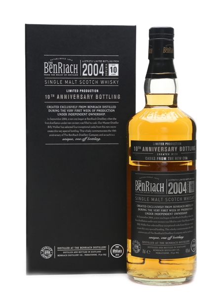 Benriach 2004 10th Anniversary 10 Year Old 70cl / 46%