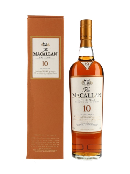 Macallan 10 Year Old Sherry Oak Bottled 2000s 70cl / 40%