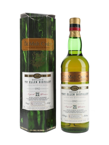 Port Ellen 1982 21 Year Old The Old Malt Cask Bottled 2003 - Douglas Laing 70cl / 50%