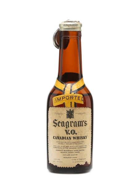 Seagram's VO Bottled 1950s 5cl / 43%