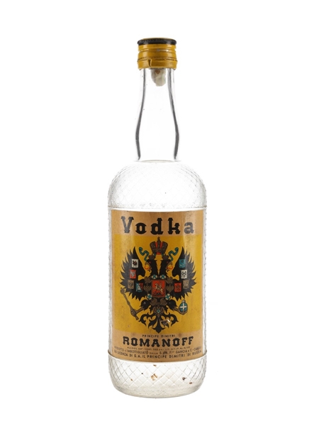 Romanoff Vodka Bottled 1950s 75cl / 43%