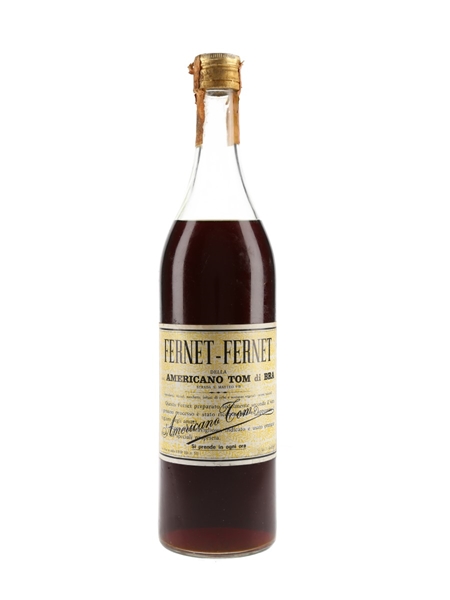 Fernet Fernet Americano Tom Di Bra Bottled 1970s 100cl / 40%