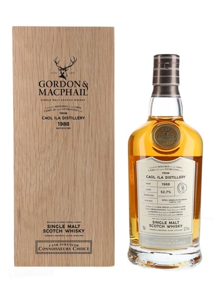 Caol Ila 1988 32 Year Old Connoisseurs Choice Bottled 2021 - Gordon & MacPhail 70cl / 52.7%