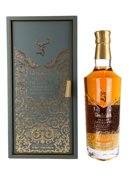 Glenfiddich 26 Year Old Grande Couronne Cognac Cask Finish - David Aiu Servan-Schreiber Edition 70cl / 43.8%