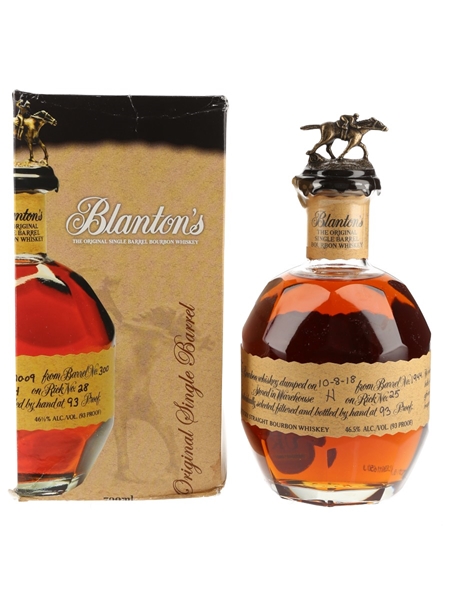 Blanton's Original Single Barrel No.1944 Bottled 2018 70cl / 46.5%