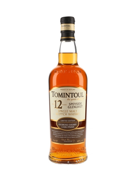 Tomintoul 12 Year Old Oloroso Sherry Cask Finish  70cl / 40%