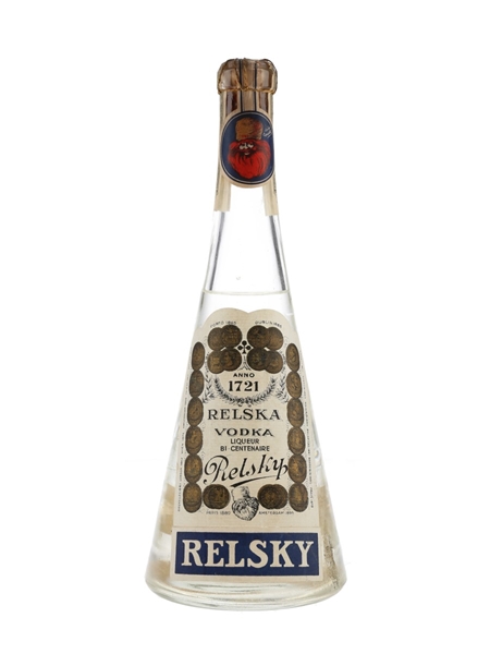 Relsky Vodka Bottled 1950s 50cl