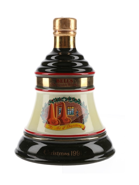 Bell's Christmas 1991 Ceramic Decanter The Art Of Distilling 70cl / 40%