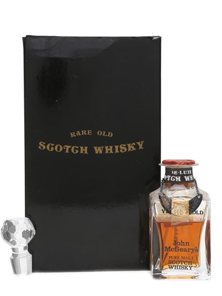 John McGeary's Pure Malt 25 Year Old Miniature Decanter 4cl / 40%