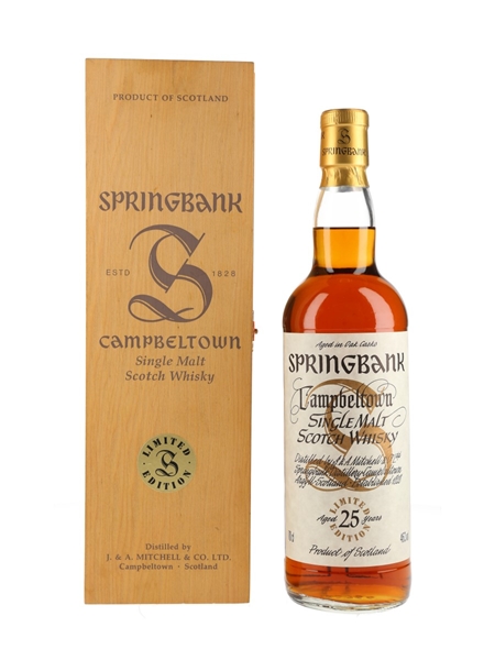 Springbank 25 Year Old Millennium Set 70cl / 46%