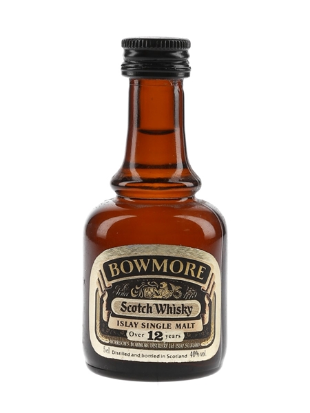 Bowmore 12 Year Old Bottled 1980s 5cl / 40%