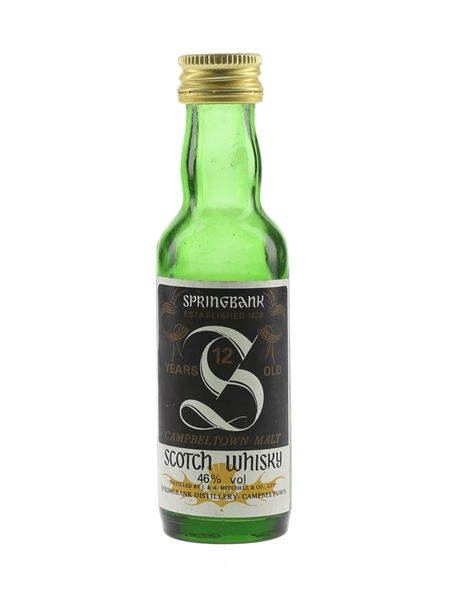 Springbank 12 Year Old Bottled 1980s 5cl / 46%