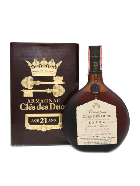 Cles Des Ducs 21 Year Old Armagnac Extra Grand Reserve 70cl / 40%