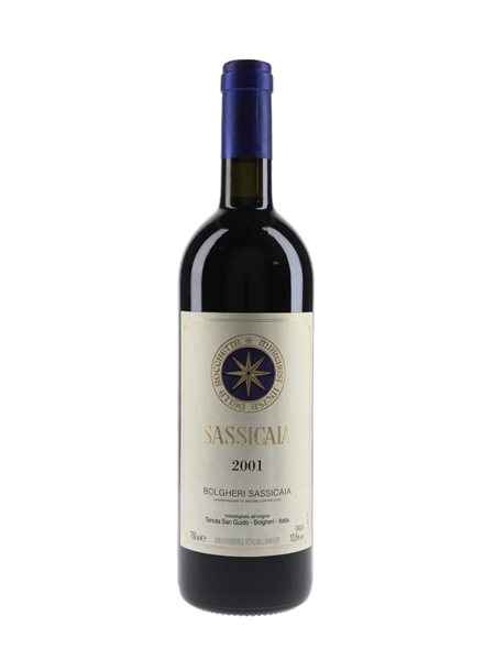 Bolgheri Sassicaia 2001  75cl / 13.5%