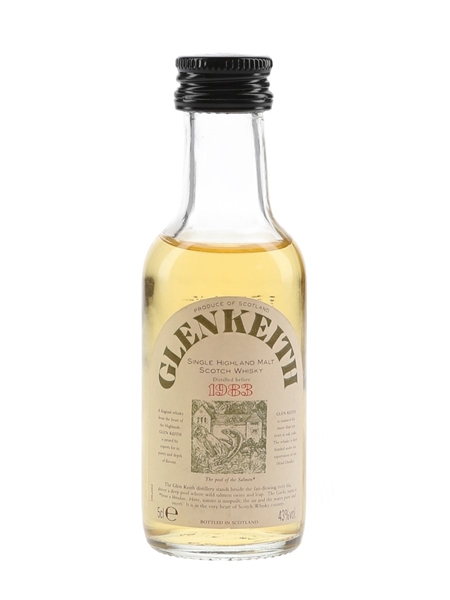 Glen Keith Distilled Before 1983 Bottled 1990s 5cl / 43%